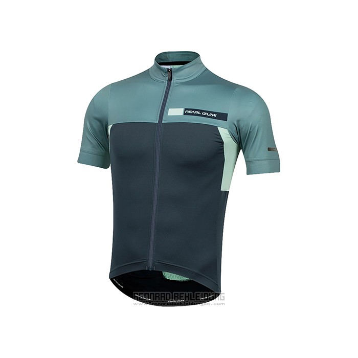 2021 Fahrradbekleidung Pearl Izumi Dunkel Grun Trikot Kurzarm und Tragerhose